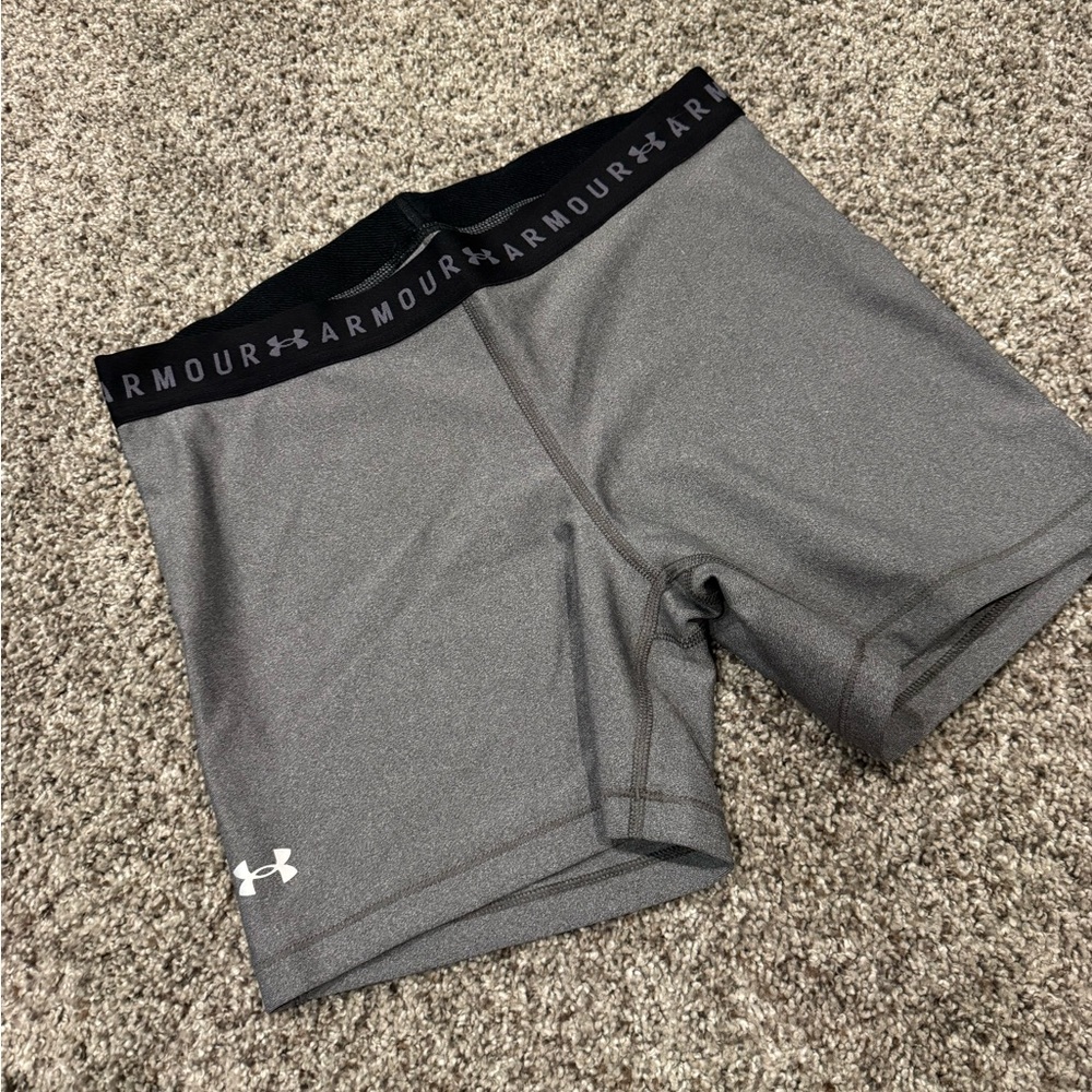 Under Armour Charcoal Compression Shorts
